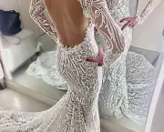 Vestido de Noiva Aberto nas Costas (4)