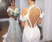 Vestido de Noiva Aberto nas Costas (5)