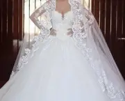 Vestidos de Noiva Estilo Princesa Bem Rodado (1)