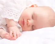 cute little baby sleeping
