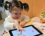 tecnologia -  ipad pode ajudar no tratamento de crianças com deficiência visual