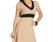 Vestido Bege Curto para Convidadas (9)