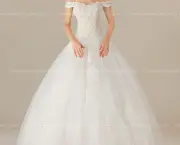 Vestidos de Noiva Estilo Princesa Bem Rodado (6)