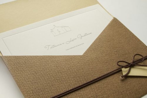 Envelopes são a primeira impressão para o convite