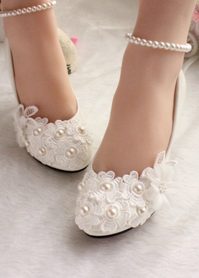 Tecidos dos Sapatos de Noiva 